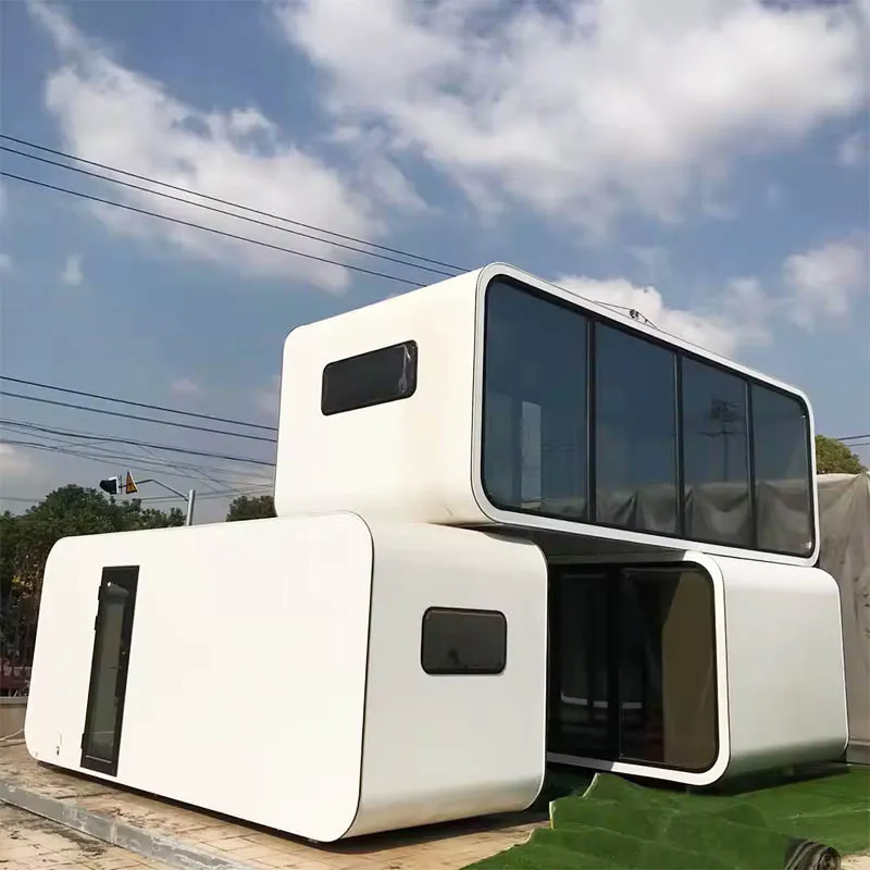 Double Story Apple Cabin Home